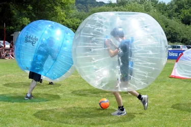 Bubble bump : le foot se jouera dans une bulle, samedi, à Bellegarde-en-Marche