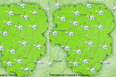 La neige attendue en Limousin ce jeudi