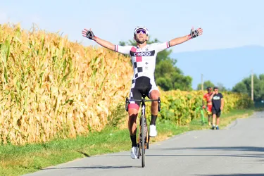 Damien Albaret (Team Montagnac) remporte pour la 2e fois l'Enfer de la Limagne, à Gerzat (Puy-de-Dôme)
