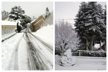 Entre 15 et 50 cm de neige sont tombés en haute Corrèze