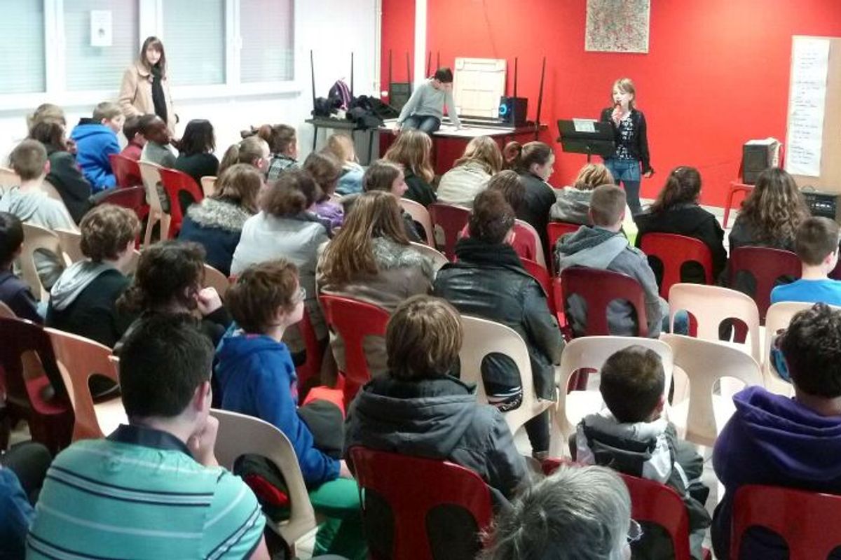 Fête de fin d’année au collège Maurice-Clavel à Avallon - L'Yonne