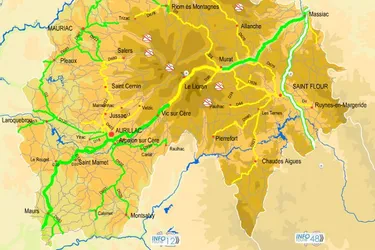 La circulation reste délicate sur le réseau secondaire et dans le secteur du Lioran