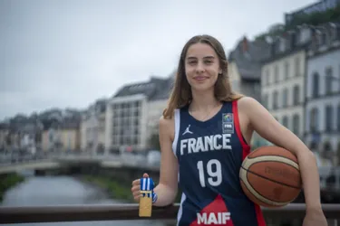 Basket : médaillée avec l'équipe de France U18, la Tulliste Lisa Cluzeau rêve à une carrière professionnelle