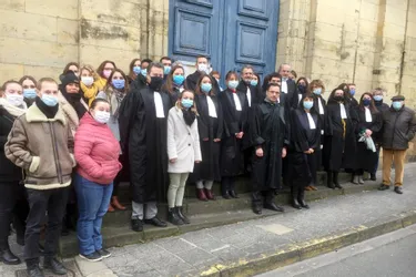 A Moulins (Allier), le tribunal judiciaire soudé pour dénoncer une « justice en souffrance » et demander plus de moyens