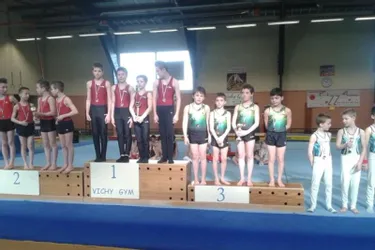 Gymnastique : Bons résultats des Gannatois au championnat d'Auvergne