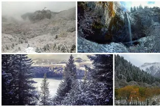 Neige en Auvergne : les plus belles photos que vous avez postées sur Instagram