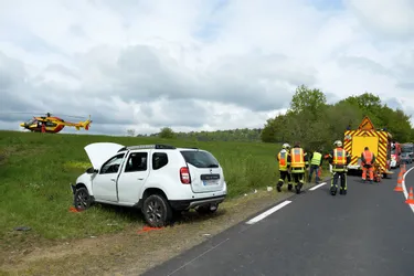 Grièvement blessée dans un accident à Saint-Dier d'Auvergne (Puy-de-Dôme), la passagère n'a pas survécu