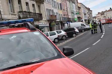 Une fuite de gaz dans le centre-ville d'Issoire