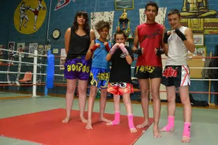 Les jeunes boxeurs du Brizon Gym en interclubs à Gerzat
