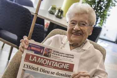 Marcelle Alary, fidèle lectrice de 104 ans