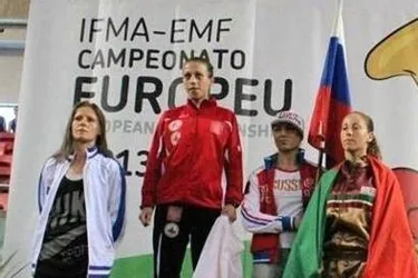 La Riomoise Katia Semail médaille d’argent