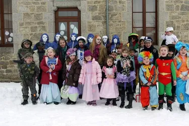 Un Carnaval dans le froid et la neige