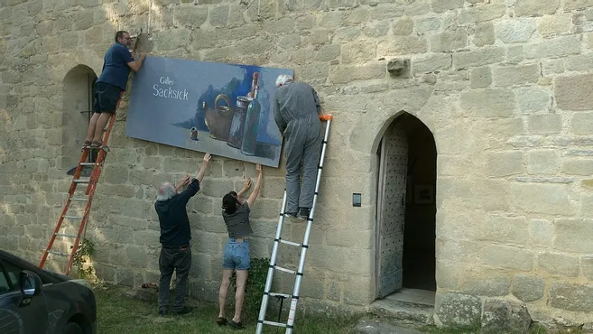 Gilles Sacksick、les peches de La Roche Exposition de Gilles Sacksick (La Chapelle-aux-Saints) | Vallée de