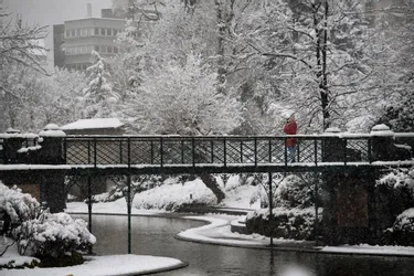 Le retour de la neige à Clermont-Ferrand en dix photos