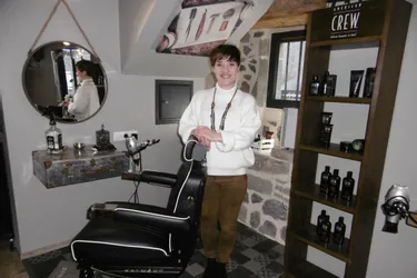 Floriane Médard a ouvert son salon de coiffure