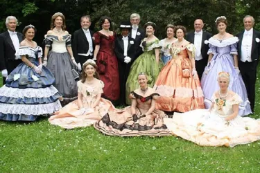 Gala de fleurs avec costumes d’époque Napoléoniens