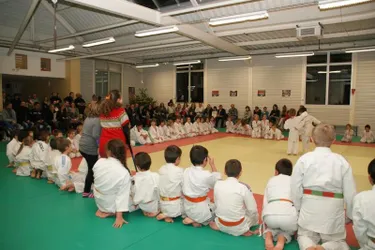 Les judokas fêtent Noël sur les tatamis