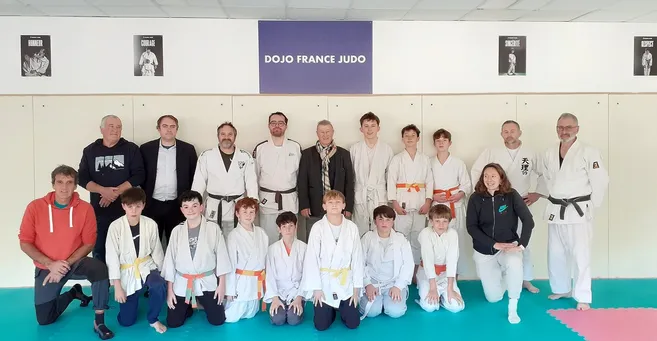 Inauguration du nouveau dojo à Bort-Les-Orgues