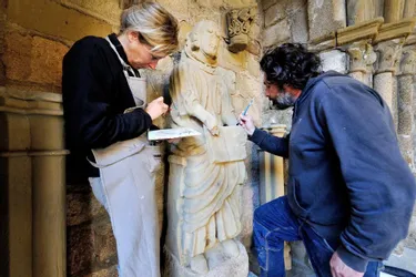 Le musée du Cloître restaure deux statues de sa collection