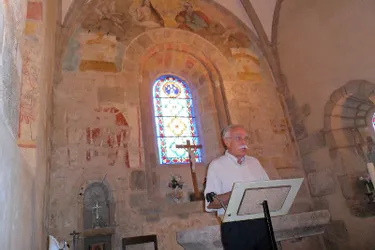 Un trésor mural restauré et inauguré dans le chevet de l’église
