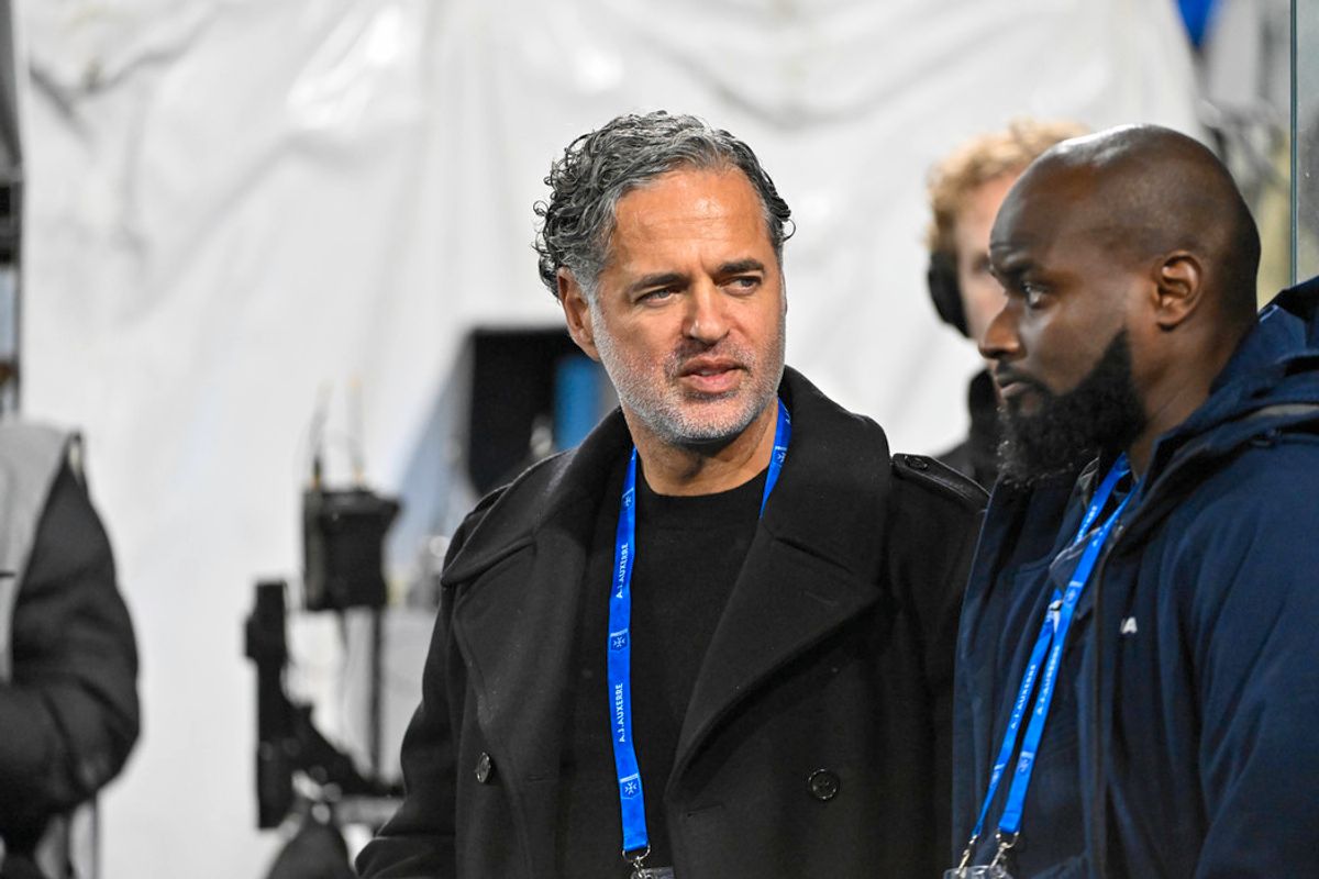 Le directeur sportif David Wantier en première ligne à l'AJA