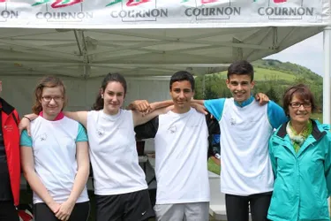 Quatre athlètes du club brivadois étaient engagés au triathlon organisé par le club de Cournon