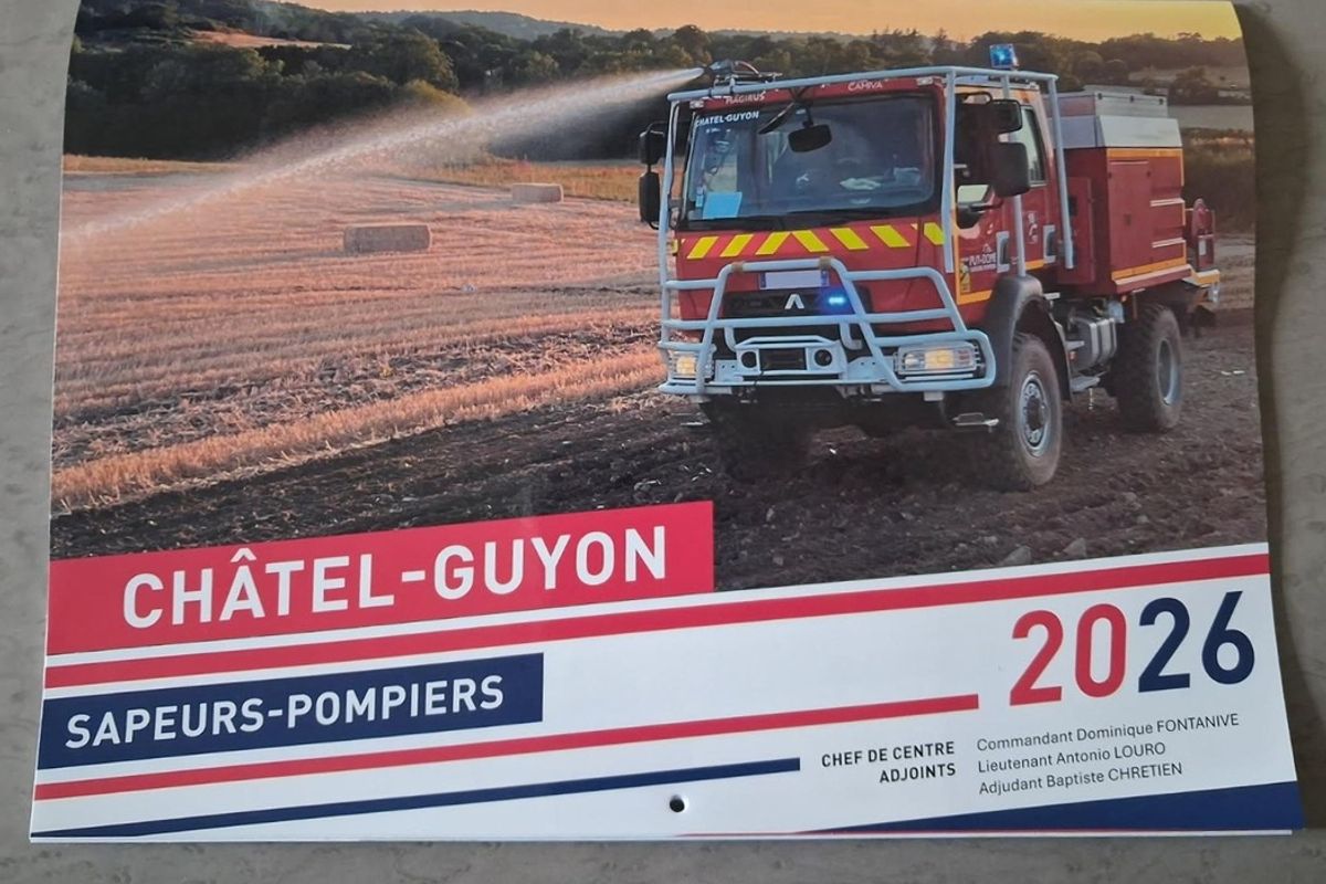 Un calendrier pour soutenir les pompiers - La Montagne