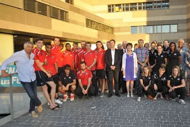 Le FC Aurillac-Arpajon a présenté ses équipes fanions