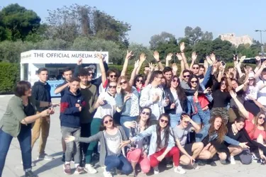 Les lycéens de Saint-Julien en Grèce