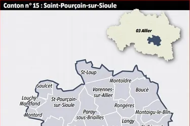 Canton de Saint-Pourçain/Sioule : Bernard Coulon en position de favori
