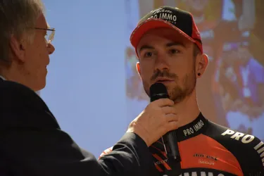 Clément Carisey (Pro Immo) sur le podium de Paris-Connerré