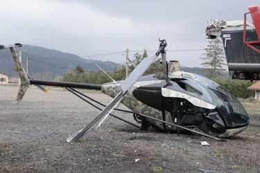 Atterrissage forcé d'un hélicoptère à Solignac-sur-Loire : le pilote sort indemne de l'accident