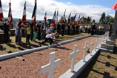 Toutes les générations réunies pour saluer le courage des Résistants du maquis de Chaméane le 30 juillet 1944