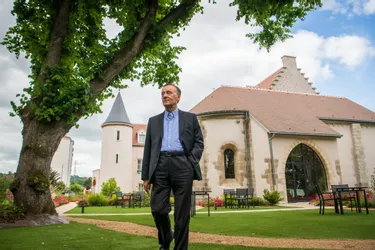 En ce début de reprise post-Covid, le propriétaire du château Saint-Jean, à Montluçon, s'estime plutôt optimiste