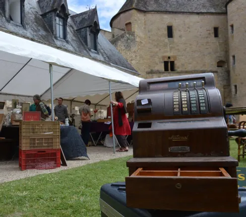 Le 9e Salon organisé hier dans la cour du château a attiré la foule ...