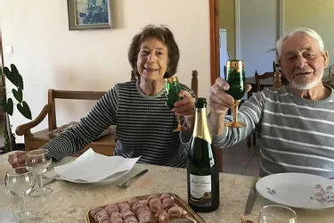 Josiane et Claude viennent de fêter leurs 65 ans de mariage !