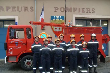 Les jeunes sapeurs-pompiers se préparent