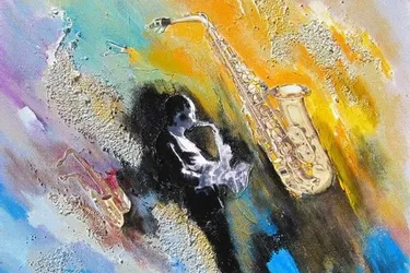 Denise Kehl voit le jazz en peinture