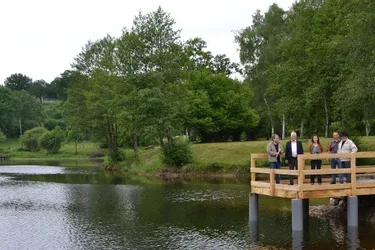 Des aménagements ont été réalisés par la communauté de communes à l’étang du Mont-Roux