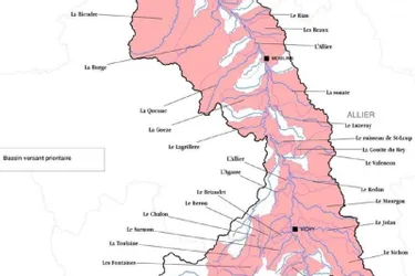 Rivière Allier : 128 communes concernées par le schéma d’aménagement et de gestion