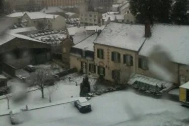 Il neige en Creuse, Corrèze et Haute-Vienne