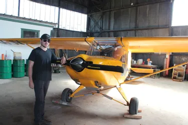 A 23 ans, Robin Bogaerts est le nouvel instructeur de pilotage de l'aéroclub d'Ussel