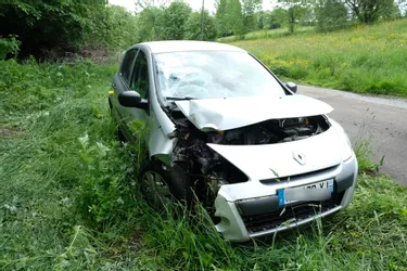 La voiture percute un arbre à Cézens (Cantal) : deux blessés légers