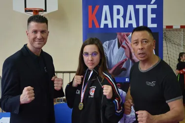 Une jeune fille originaire de Sérilhac remporte une médaille d’or en karaté semi contact