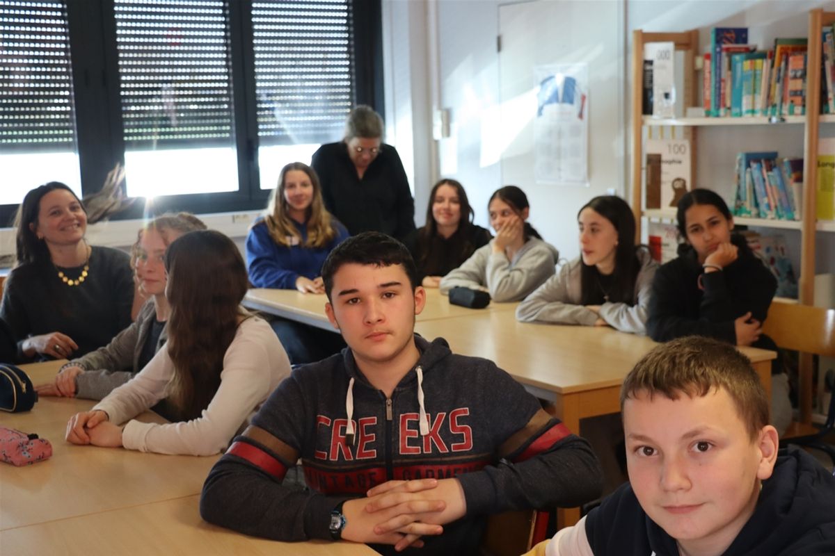 Des élèves du collège Gaston-Ramon de Villeneuve-l'Archevêque réalisent ...