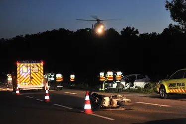 Limousin : un motard de 54 ans tué dans une collision