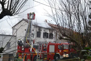 L'incendie détruit une habitation de Sainte-Florine