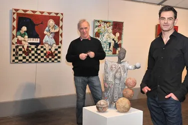 David Corraux et Jean-François Bottolier à la Mezz’art 41