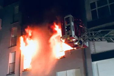 50 personnes relogées après un incendie dans un immeuble du quartier de Rivet à Brive (Corrèze)