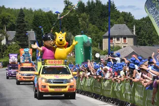 Rencontre avec les Auvergnats de la caravane du Tour de France